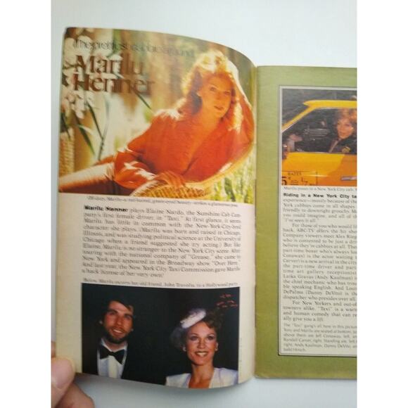 Taxi Tony Danza TV Show SuperMag Magazine Blondie Debbie Harry Band 1979 Retro - Picture 5 of 10